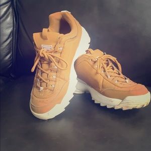 Fila Disruptor Tan Color